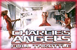 Soon to be a famous scene from Charlie's Angels Full Throttle -- The Angels get all soaped up!!! 