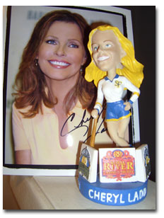 Cheyrl Ladd Bobblehead  (c)2007 CharliesAngels.com 