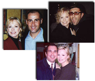 Ladd with her Angels! David Chick, Philipe B. Lopez Rocque and Patrick