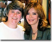 Charlie's Angels fan Nancy Smith meets Jaclyn Smith